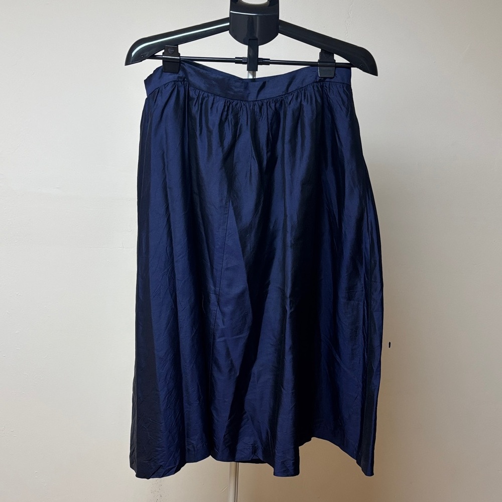 ❤️‍🔥Elegant Navy A-Line Skirt